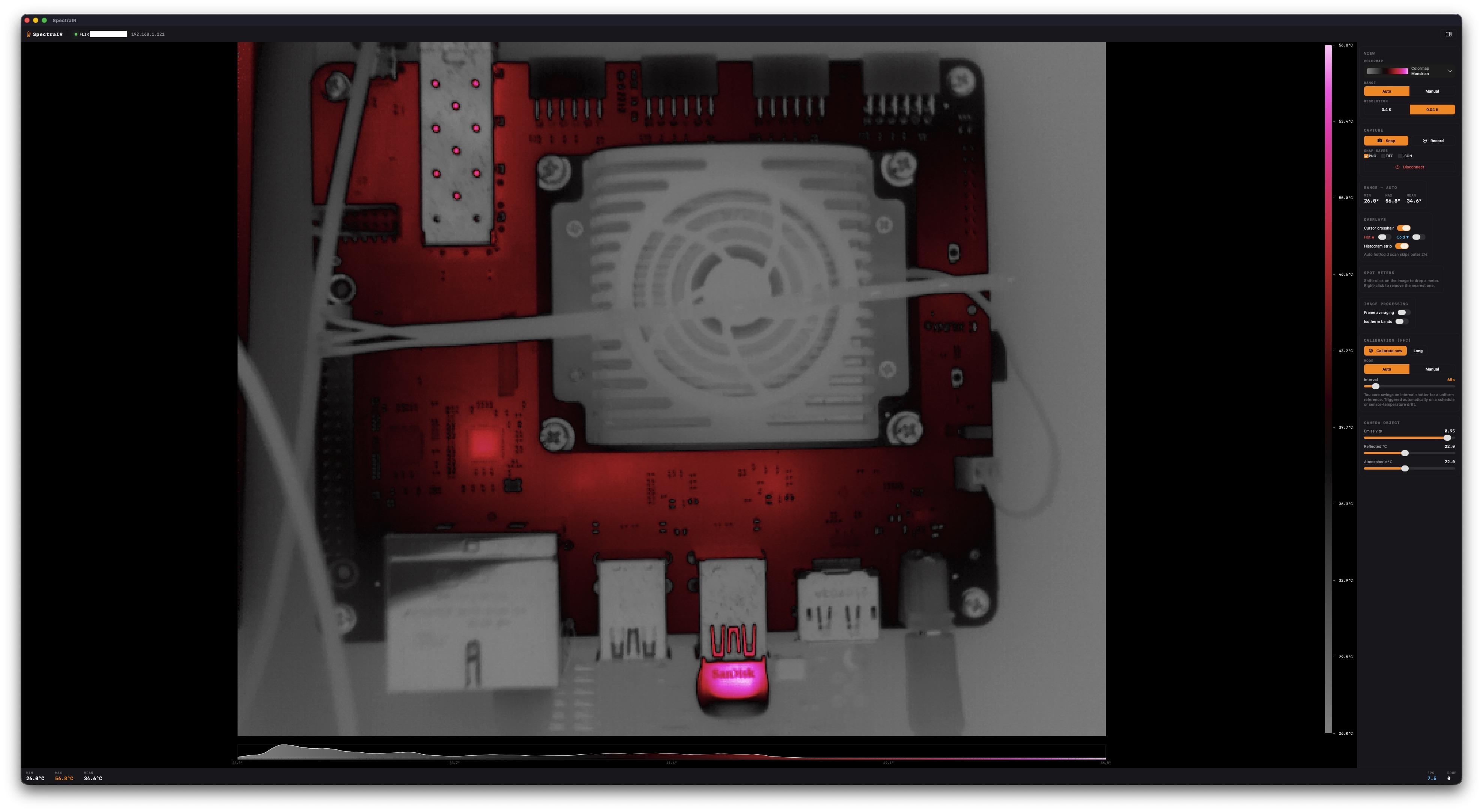 SpectraIR — IR camera processing